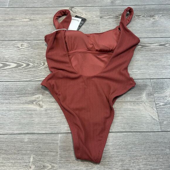 Vitamin A Terracotta One-Piece Swimsuit - Size Small, NWT - Picture 4 of 6